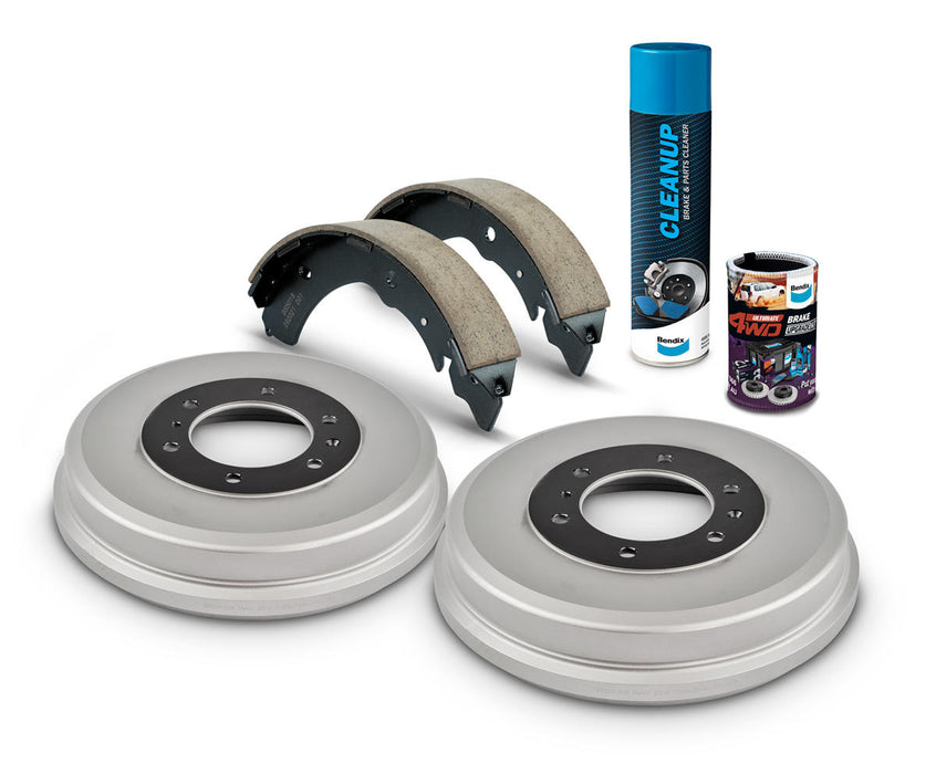 Fulcrum Suspensions Rear 4WD Drum Upgrade Kit to suit Holden Colorado RG 2012-2020 & Isuzu D-Max 2012-on
