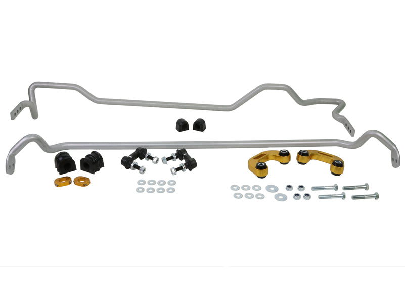 Fulcrum Suspensions Front and Rear Sway Bar - Vehicle Kit to Suit Subaru Impreza WRX GD Sedan