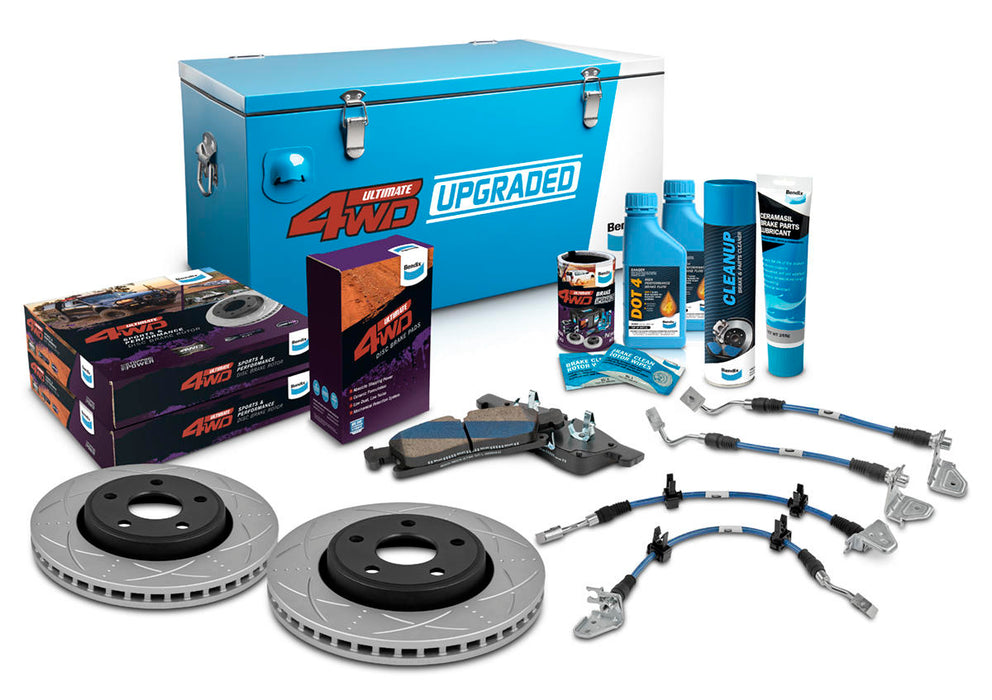 Fulcrum Suspensions Front 0" Brake Upgrade Kit to suit Jeep Grand Cherokee WK, WKII 2010-2018 with 330mmm brake rotor & 17" wheels