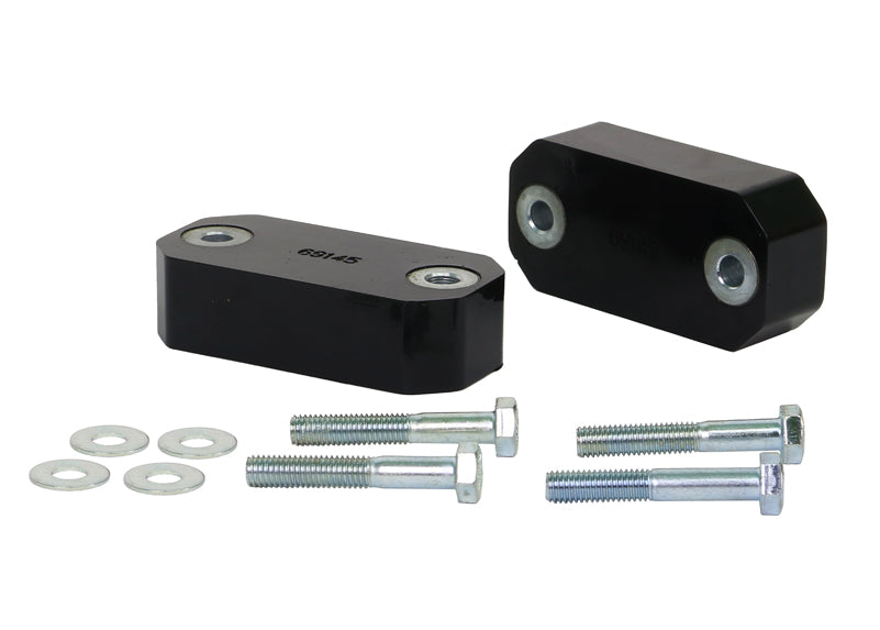 Fulcrum Suspensions Front Sway Bar Mount - Relocation Spacer Kit to Suit Toyota Land Cruiser 76, 78 and 79 Series