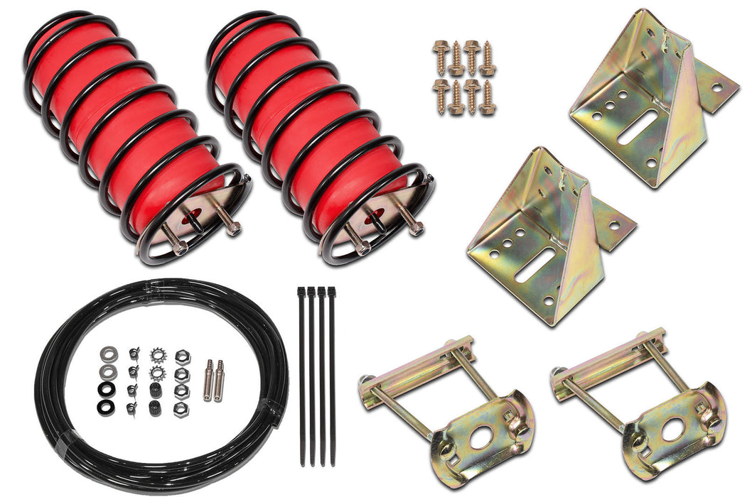 Fulcrum Suspensions Polyair Red Series Kit to suit Ford Falcon XA - EL 1972 - 1998 standard height