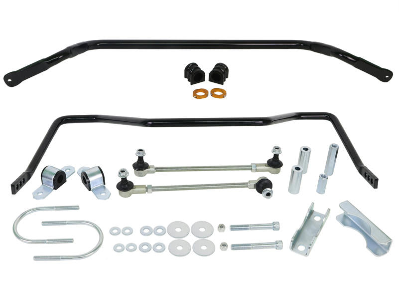 Fulcrum Suspensions Front and Rear Sway Bar - Vehicle Kit to Suit Nissan Navara D40 4wd