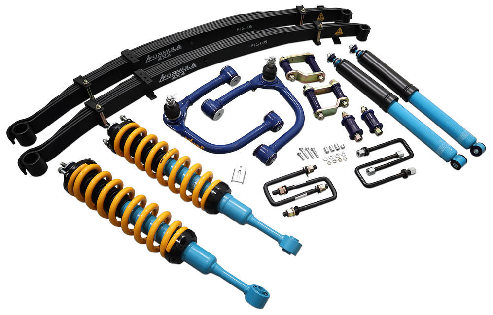 2 Inch 50mm Formula 4x4 Lift Kit with Height Adjustable ReadyStruts to suit Toyota Hilux GUN 2022-on Rogue (wide-body) variants & GR Sport 2023-on