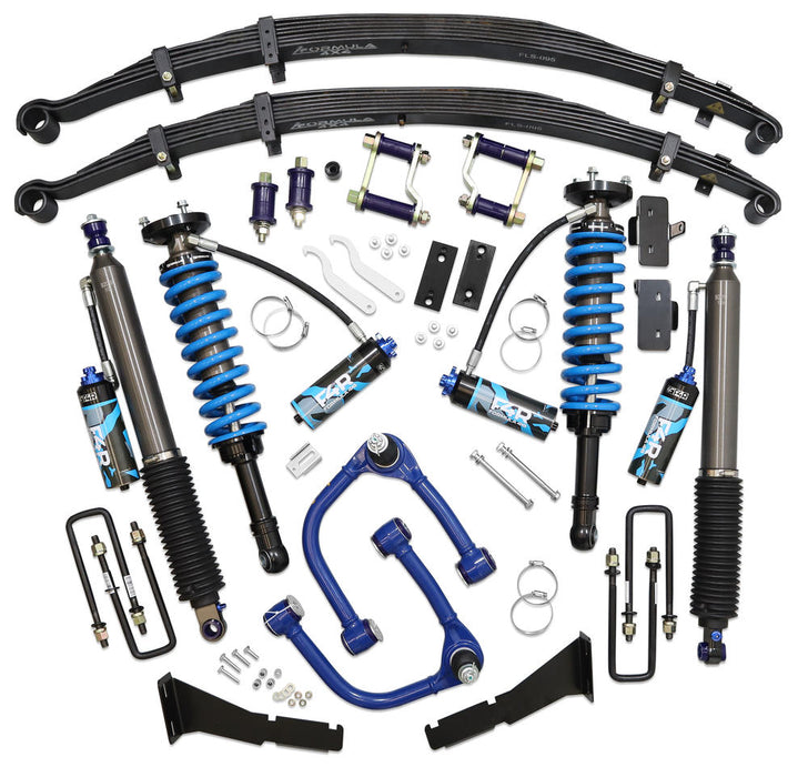 2-3 Inch Adjustable Formula 4x4 F4R Lift Kit to suit Toyota Hilux GGN, GUN Rogue Wide-Body & GR Sport 2022-on