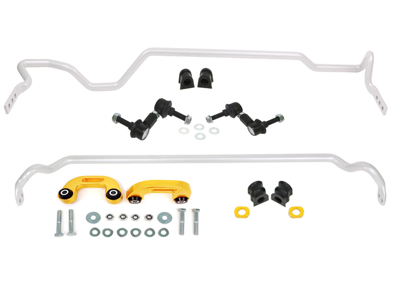 Fulcrum Suspensions Front and Rear Sway Bar - Vehicle Kit to Suit Subaru Impreza GD WRX/STi Sedan