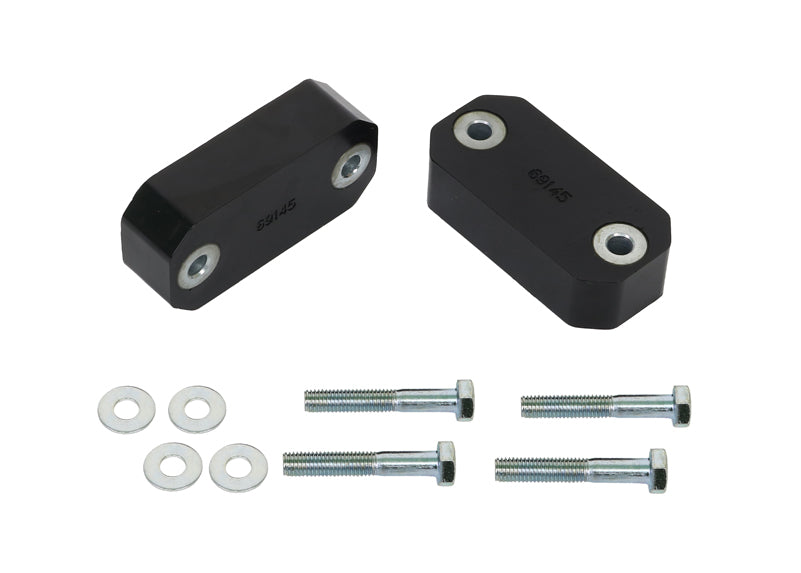 Fulcrum Suspensions Front Sway Bar Mount - Relocation Spacer Kit to Suit Toyota Land Cruiser 76, 78 and 79 Series