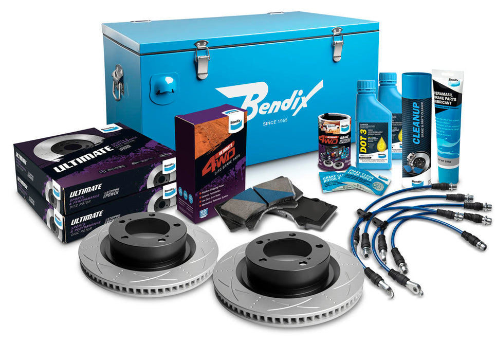 Fulcrum Suspensions Front 2" Brake Upgrade Kit to suit Toyota Land Cruiser 200 Series URJ202 2015-on & VDJ200 VX & VXR with 354mm Rotor