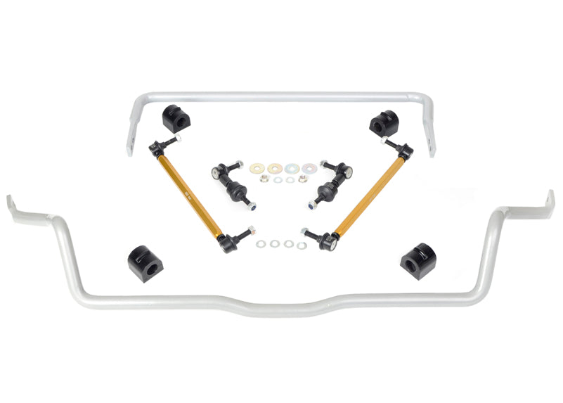 Fulcrum Suspensions Front and Rear Sway Bar - Vehicle Kit to Suit Ford Focus LS-LZ and Mazda3 BK, BL