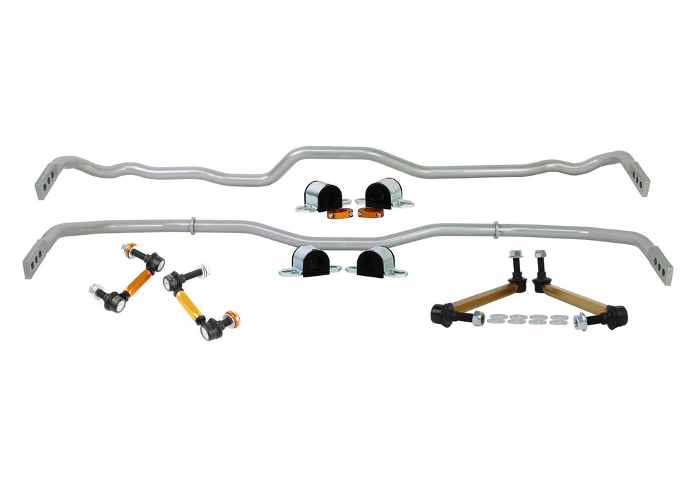 Fulcrum Suspensions Front and Rear Sway Bar - Vehicle Kit to Suit Toyota Yaris XP Awd