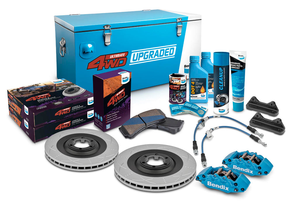 Fulcrum Suspensions Front 0-2" Big Brake Upgrade Kit to suit Holden Colorado RG & RG7 2012-2016 with 18" wheels or larger