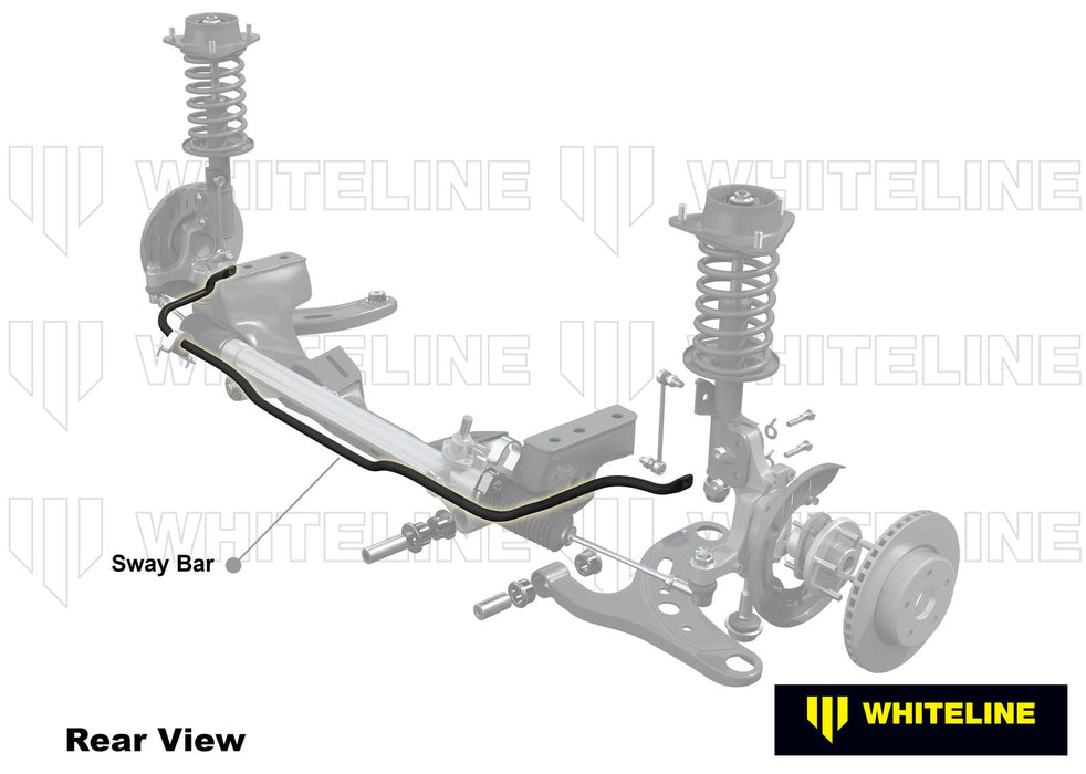 Fulcrum Suspensions Front Sway Bar - 20mm 2 Point Adjustable to Suit Subaru BRZ and Toyota 86