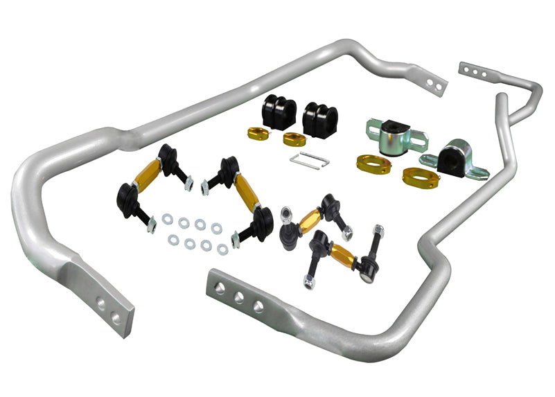 Fulcrum Suspensions Front and Rear Sway Bar - Vehicle Kit to Suit Nissan 350Z and Skyline