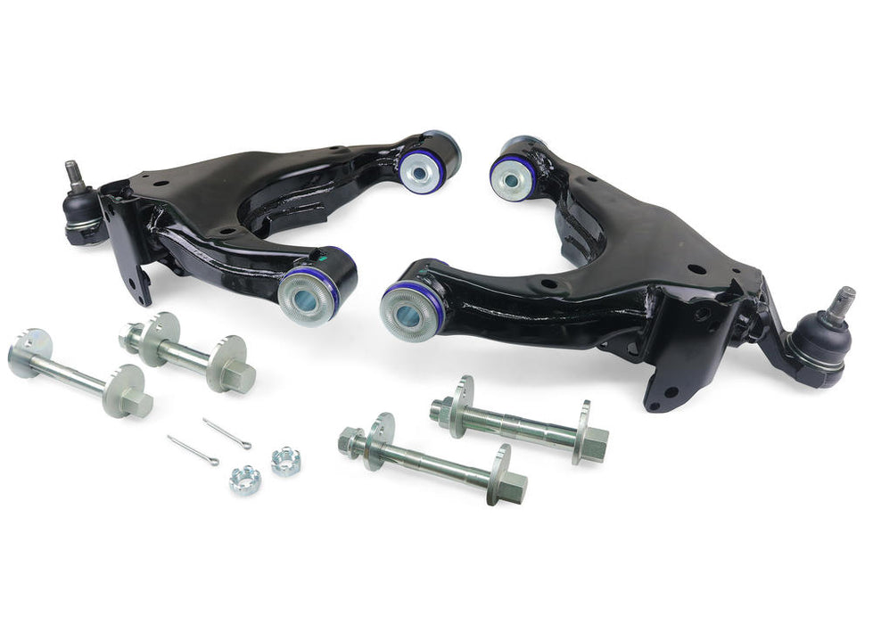 Fulcrum Suspensions Front Lower Standard Control Arm Kit including Ball Joints to suit Toyota Prado 150 Series 2010-on (KDSS vehicles)