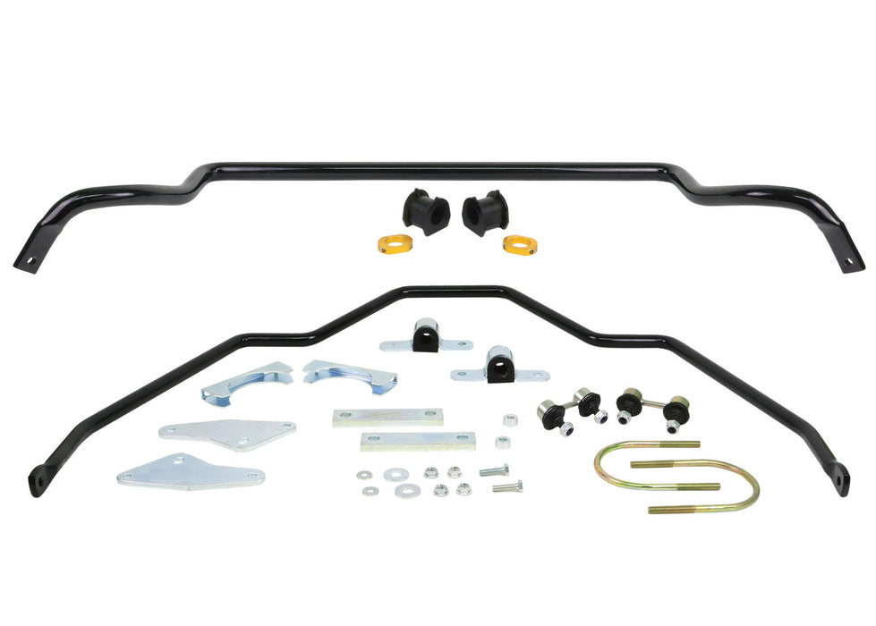 Fulcrum Suspensions Front and Rear Sway Bar - Vehicle Kit to Suit Mitsubishi Triton ML, MN 4wd