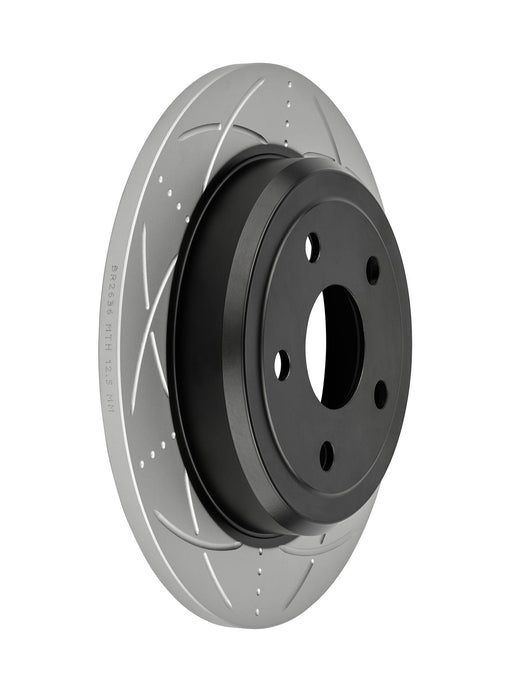 Fulcrum Suspensions Rear Brake Upgrade Kit to suit Jeep Grand Cherokee WK, WKII 2010-2018 with 350mm non-vented brake rotor & 18" wheels