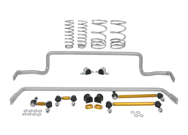 Fulcrum Suspensions Front and Rear Grip Series Kit to Suit Mitsubishi Lancer CJ, CY Fwd