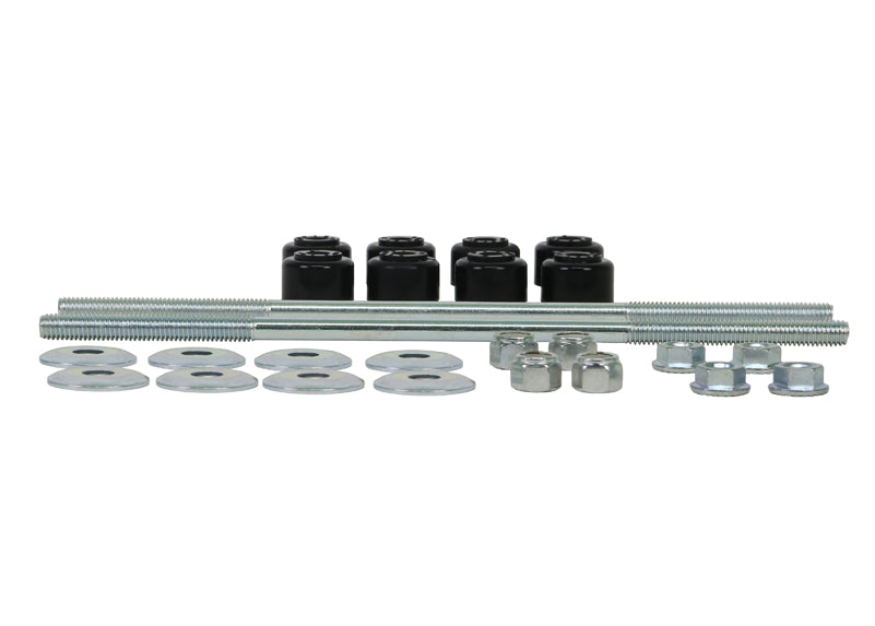 Fulcrum Suspensions Universal Sway Bar Link - Treaded Rod and Bushings style - 280mm With Bushings