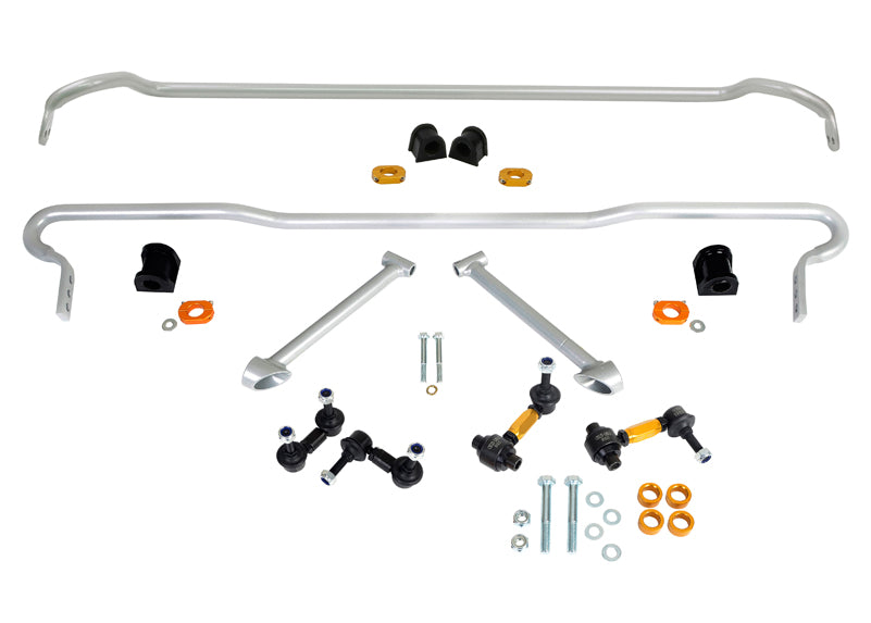 Fulcrum Suspensions Front and Rear Sway Bar - Vehicle Kit to Suit Subaru Impreza WRX GE, GH