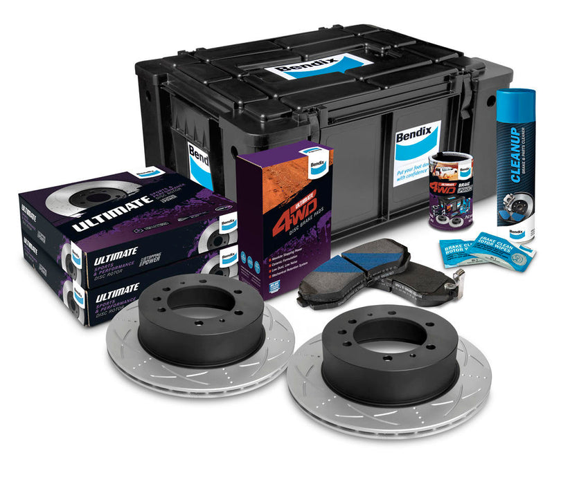 Fulcrum Suspensions Rear Brake Upgrade Kit to suit Nissan Patrol GU/Y61 1998-2016