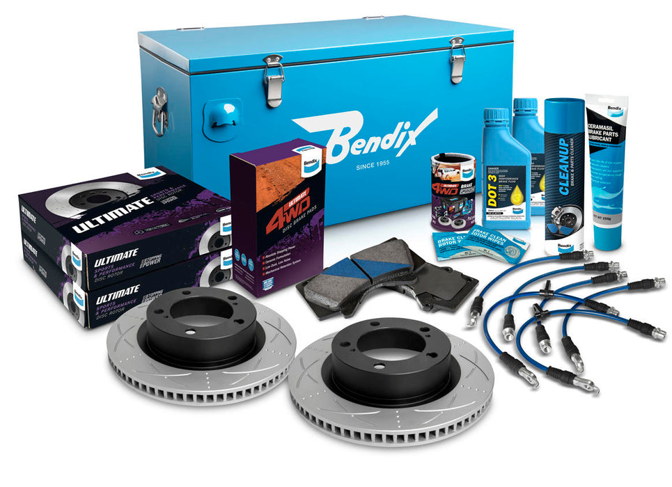 Fulcrum Suspensions Front 0" Brake Upgrade Kit to suit Toyota Land Cruiser 200 Series UZJ200 & VDJ200 up to 2012 with 340mm Rotor