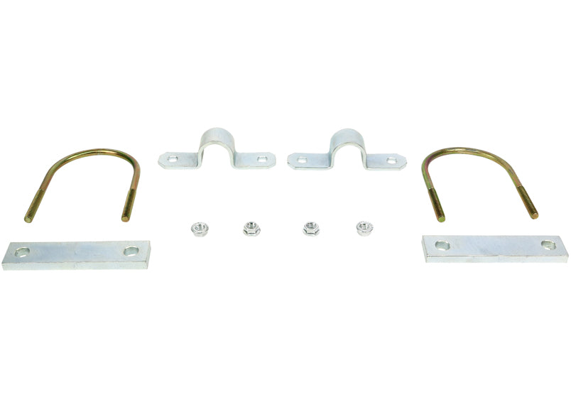 Fulcrum Suspensions Universal Sway Bar Mount - Saddle Kit U-Bolt Style to suit Ford 9" Diff 95x130mm