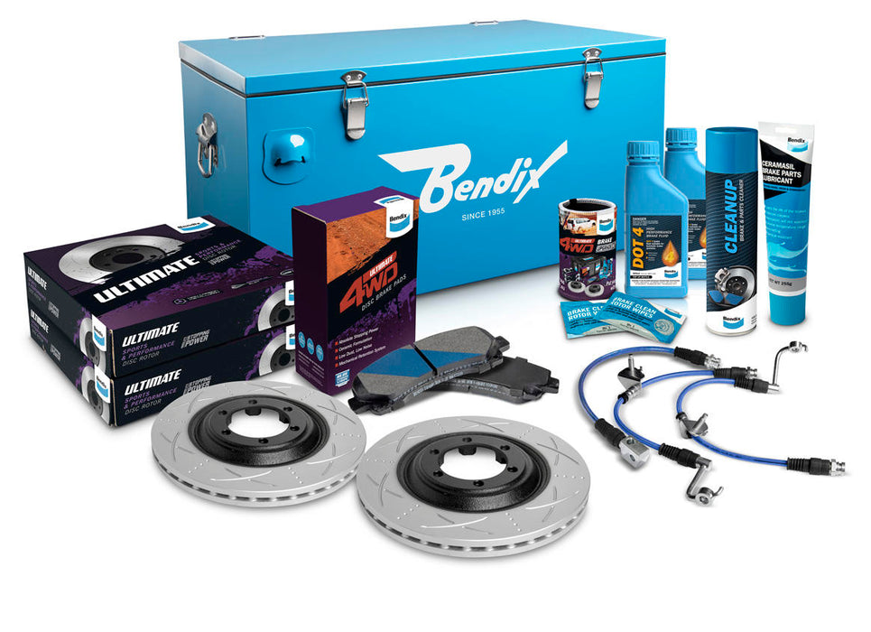 Fulcrum Suspensions Front 0" Brake Upgrade Kit to suit Holden Colorado RG 2012-2017 & Isuzu D-Max 2012-2020 with flat (inboard) rotor, no VSC