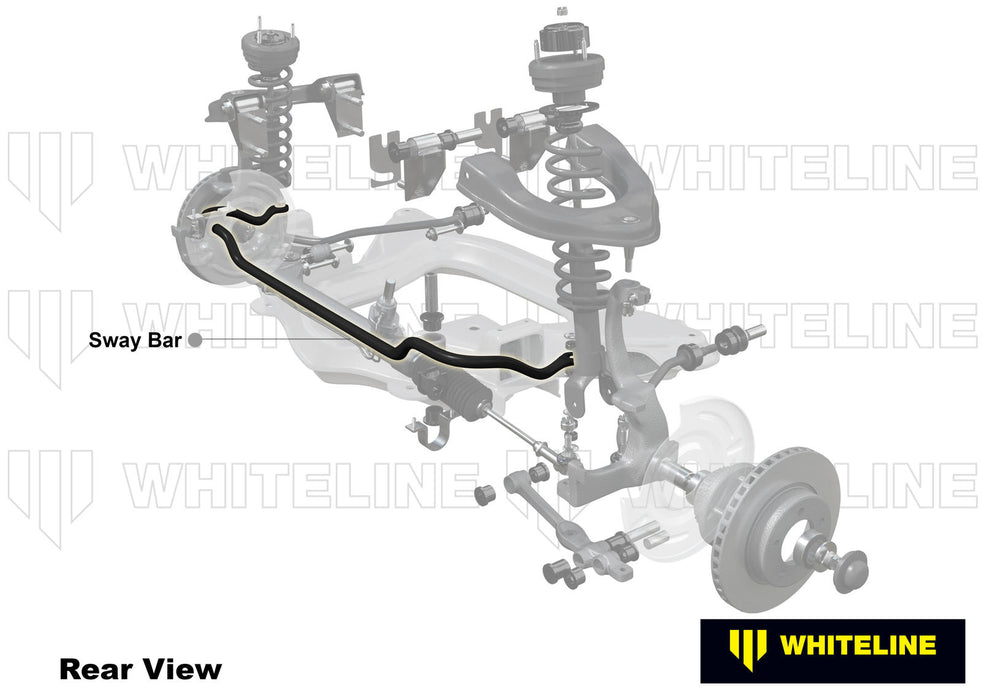 Fulcrum Suspensions Front Sway Bar - 30mm Non Adjustable to Suit Ford Ranger PJ, PK and Mazda BT-50 UN 2wd