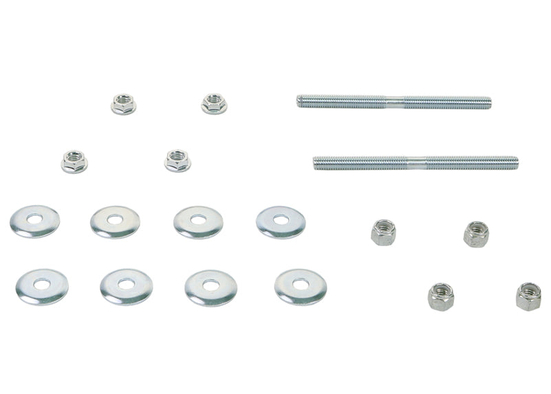 Fulcrum Suspensions Universal Sway Bar Link - Treaded Rod and Bushings - 140mm Without Bushings
