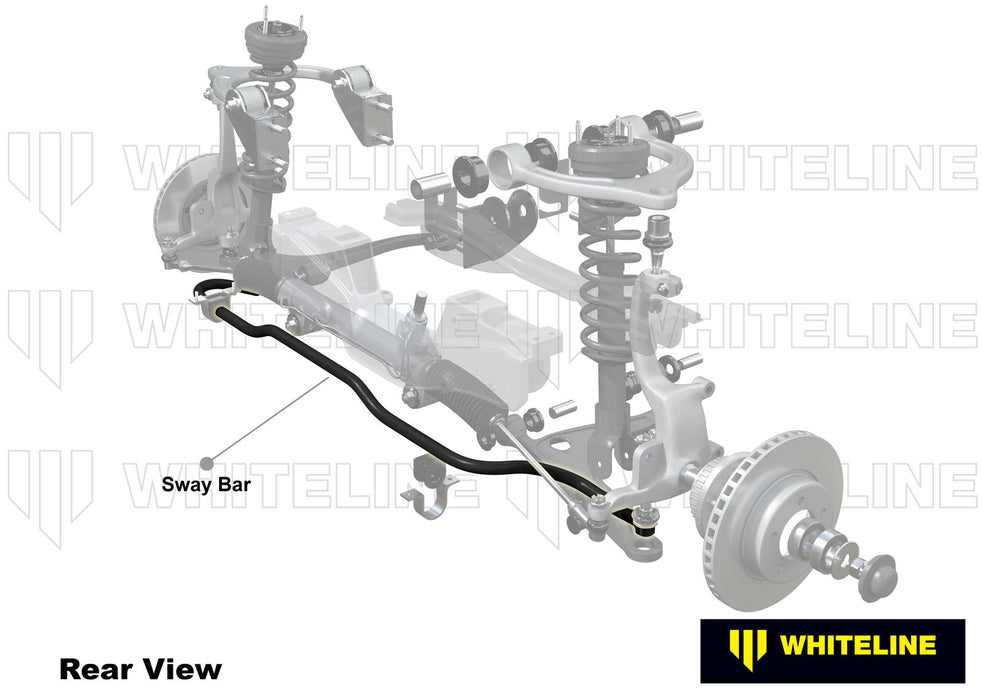 Fulcrum Suspensions Front Sway Bar - 30mm 2 Point Adjustable to Suit Toyota Supra and Soarer