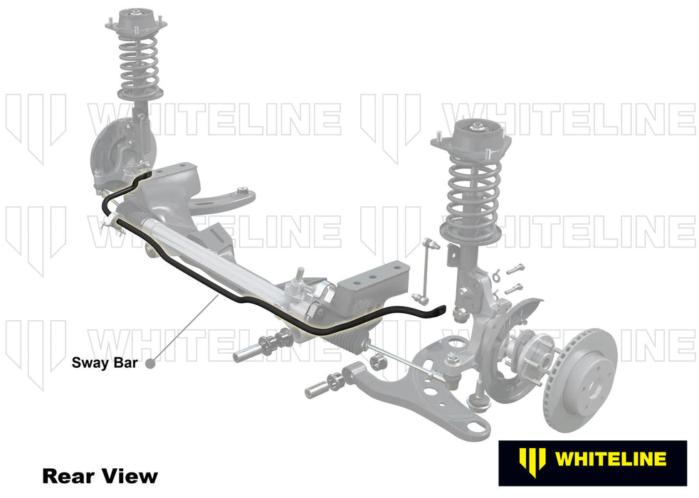 Fulcrum Suspensions Front Sway Bar - 22mm 3 Point Adjustable to Suit Honda Integra DC5 Type R and S