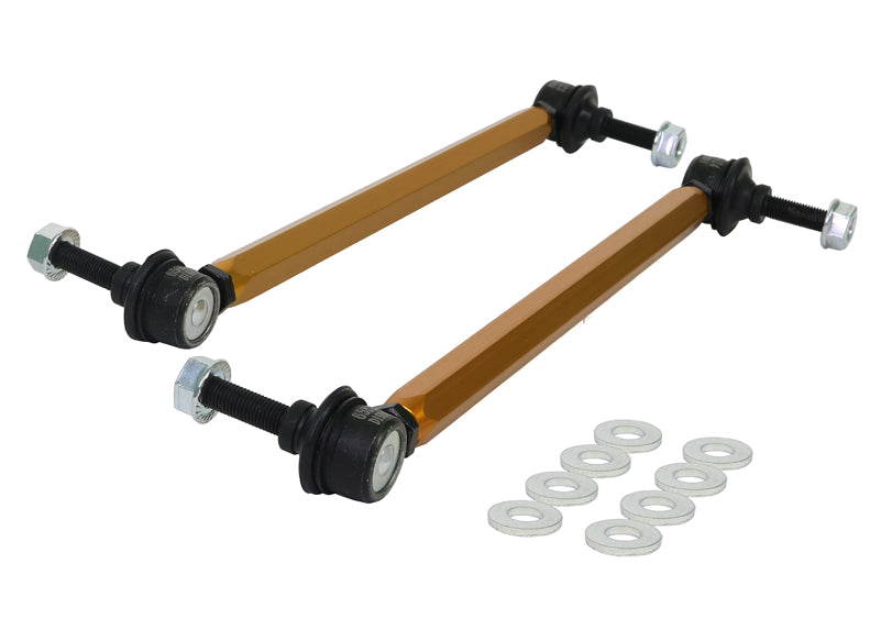 Fulcrum Suspensions Universal Sway Bar Link - Adjustable Ball Style - 10mm Ball Stud 330-355mm