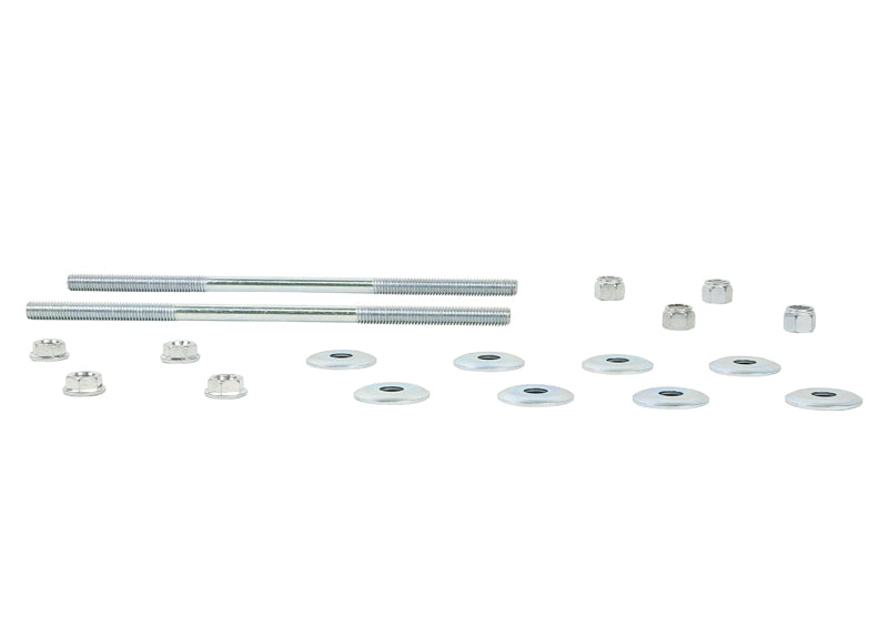 Fulcrum Suspensions Universal Sway Bar Link - Treaded Rod and Bushings style - 240mm Without Bushings
