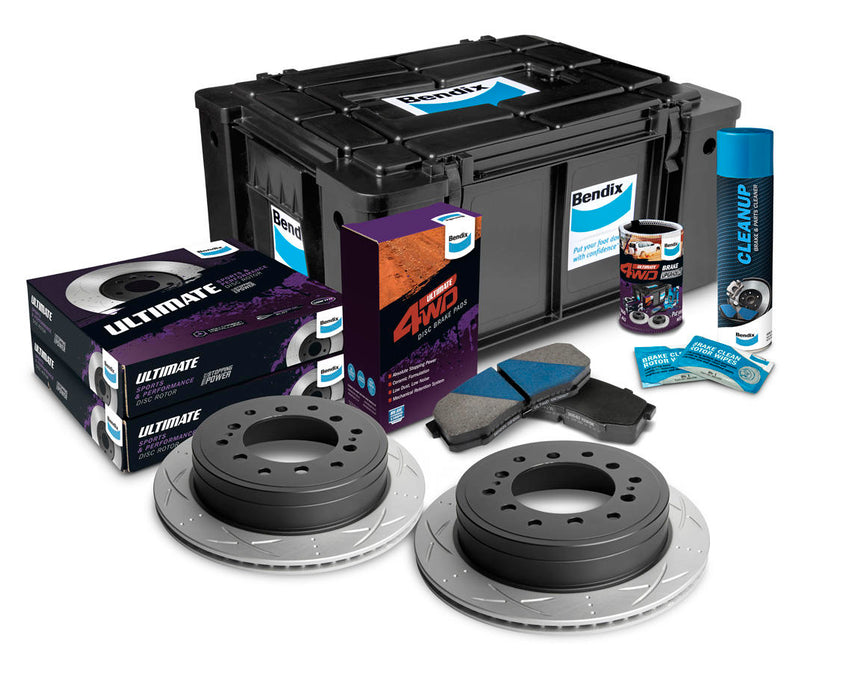 Fulcrum Suspensions Rear Brake Upgrade Kit to suit Toyota Prado 150 Series