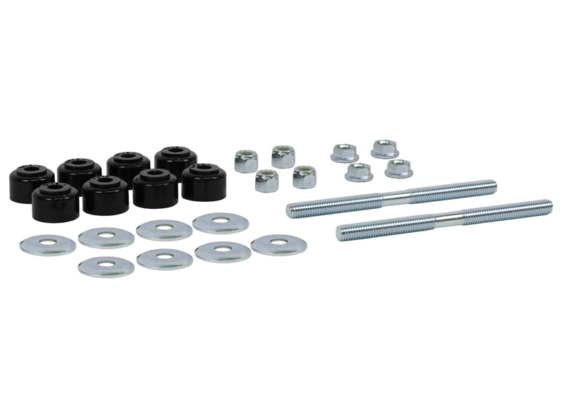 Fulcrum Suspensions Universal Sway Bar Link - Treaded Rod and Bushings style - 140mm With Bushings