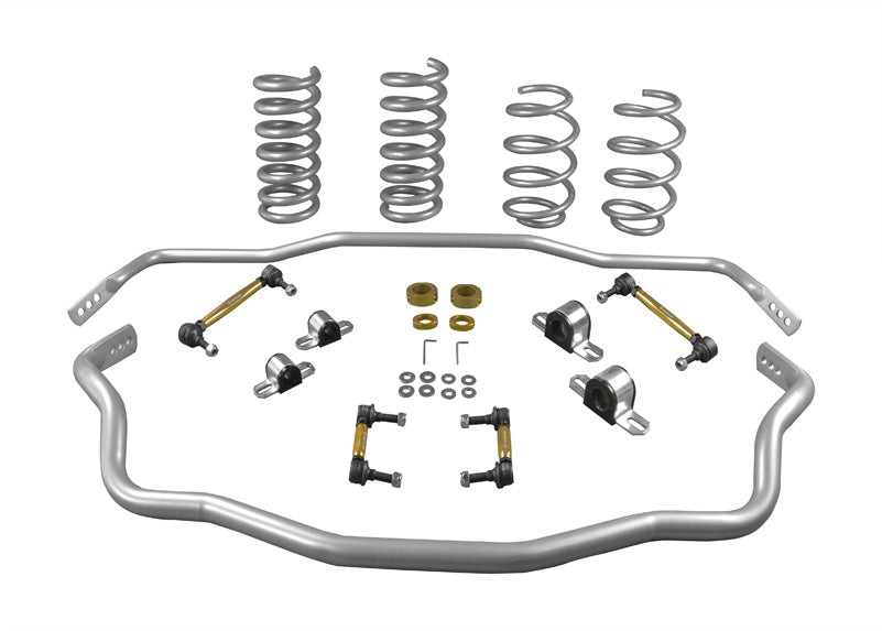 Fulcrum Suspensions Front and Rear Grip Series Kit to Suit Ford Mustang S550 FM, FN