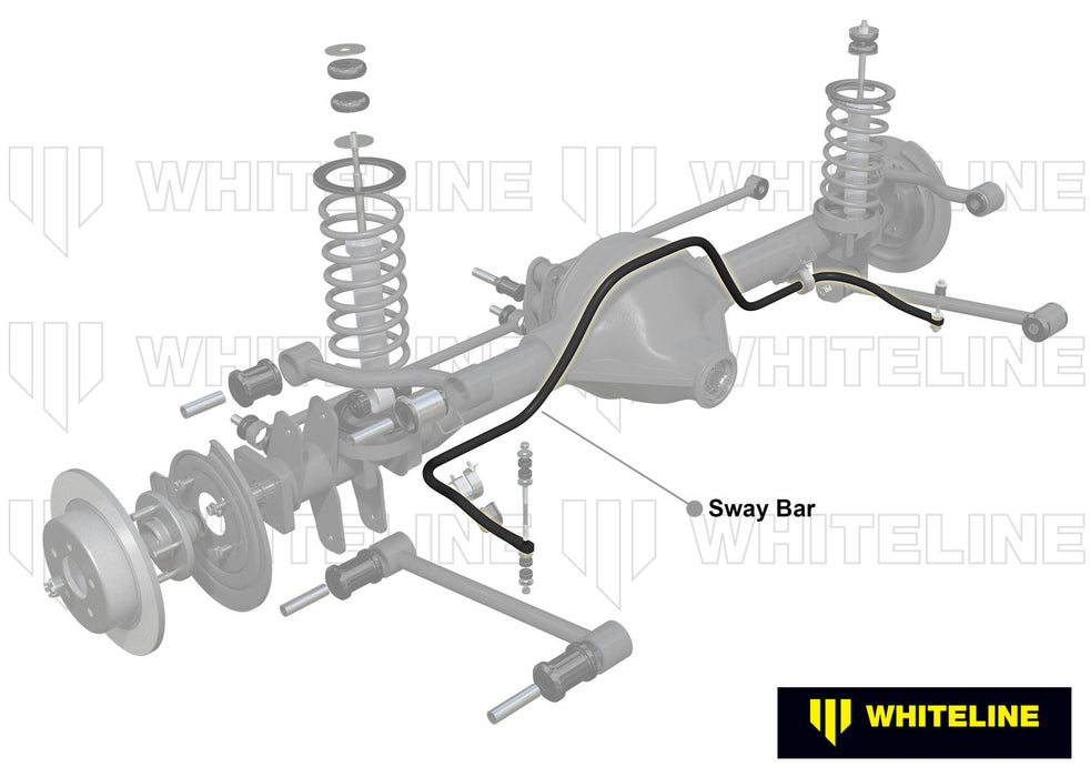 Fulcrum Suspensions Rear Sway Bar - 24mm Non Adjustable to Suit Ford Falcon/Fairlane XE-EL