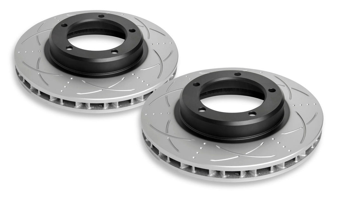 Fulcrum Suspensions Front 4" Brake Upgrade Kit to suit Toyota Land Cruiser 76, 78, 79 Series 2016-on with Dual Channel ABS & VSC