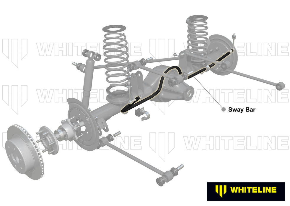 Fulcrum Suspensions Front Sway Bar - 33mm 2 Point Adjustable to Suit Jeep Gladiator JT and Wrangler JL