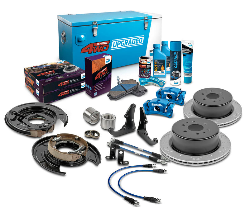 Fulcrum Suspensions Rear 2" 4WD Drum Upgrade Kit to suit Nissan Navara D23/NP300 2015-on requires 15" wheels or larger