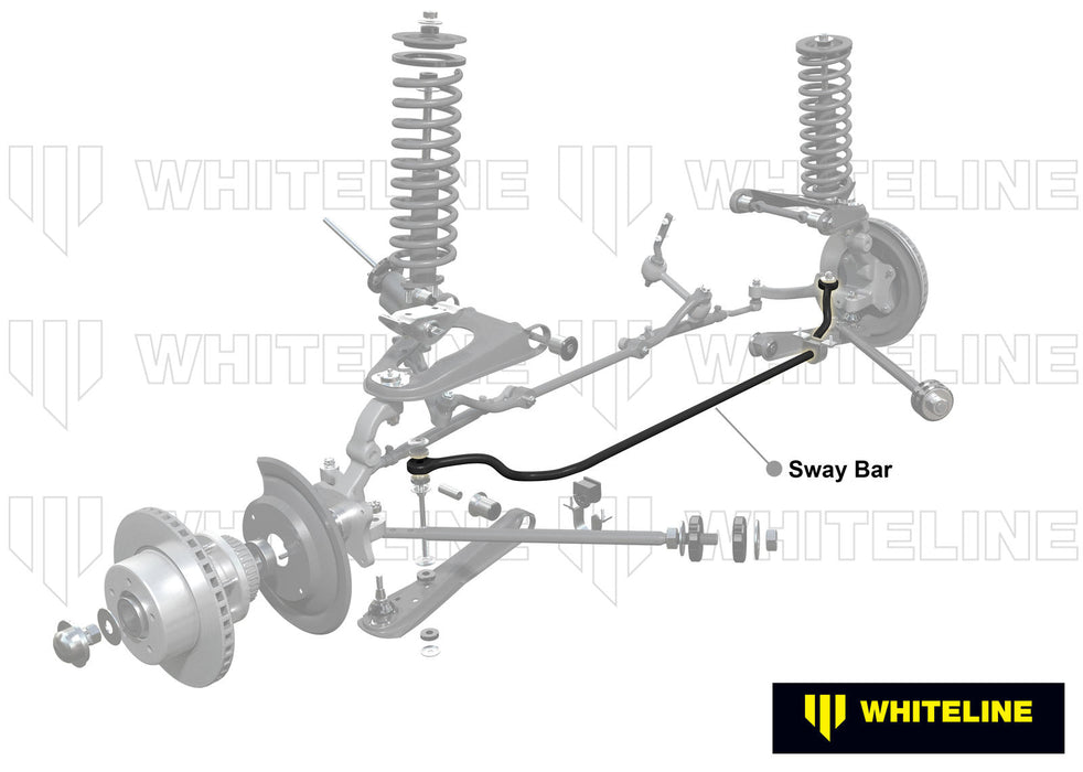 Fulcrum Suspensions Front Sway Bar - 24mm Non Adjustable to Suit Ford Falcon/Fairlane XR-XY