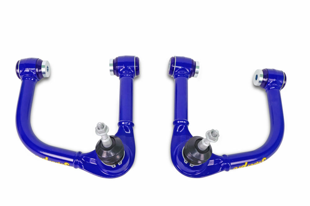 Fulcrum Suspensions Front Fixed Offset Upper Control Arm Assembly including Ball Joints to suit Ford Ranger PY / P703 4x4 with Steel Steering Knuckles
