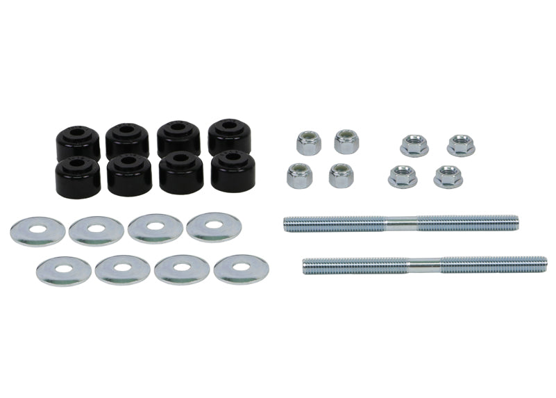 Fulcrum Suspensions Universal Sway Bar Link - Treaded Rod and Bushings style - 140mm With Bushings