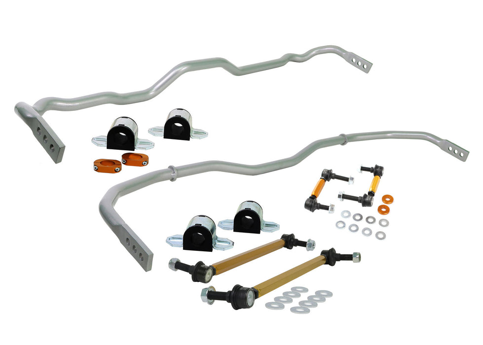 Fulcrum Suspensions Front and Rear Sway Bar - Vehicle Kit to Suit Toyota Yaris XP Awd