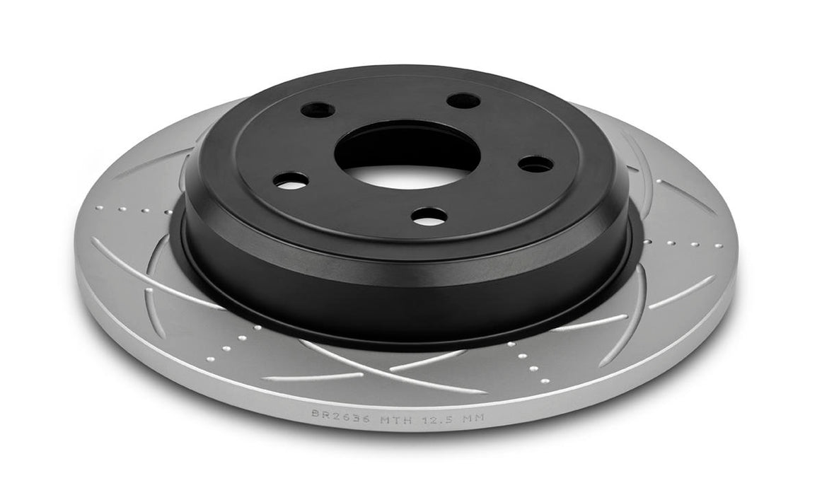 Fulcrum Suspensions Rear Brake Upgrade Kit to suit Jeep Grand Cherokee WK, WKII 2010-2018 with 350mm non-vented brake rotor & 18" wheels