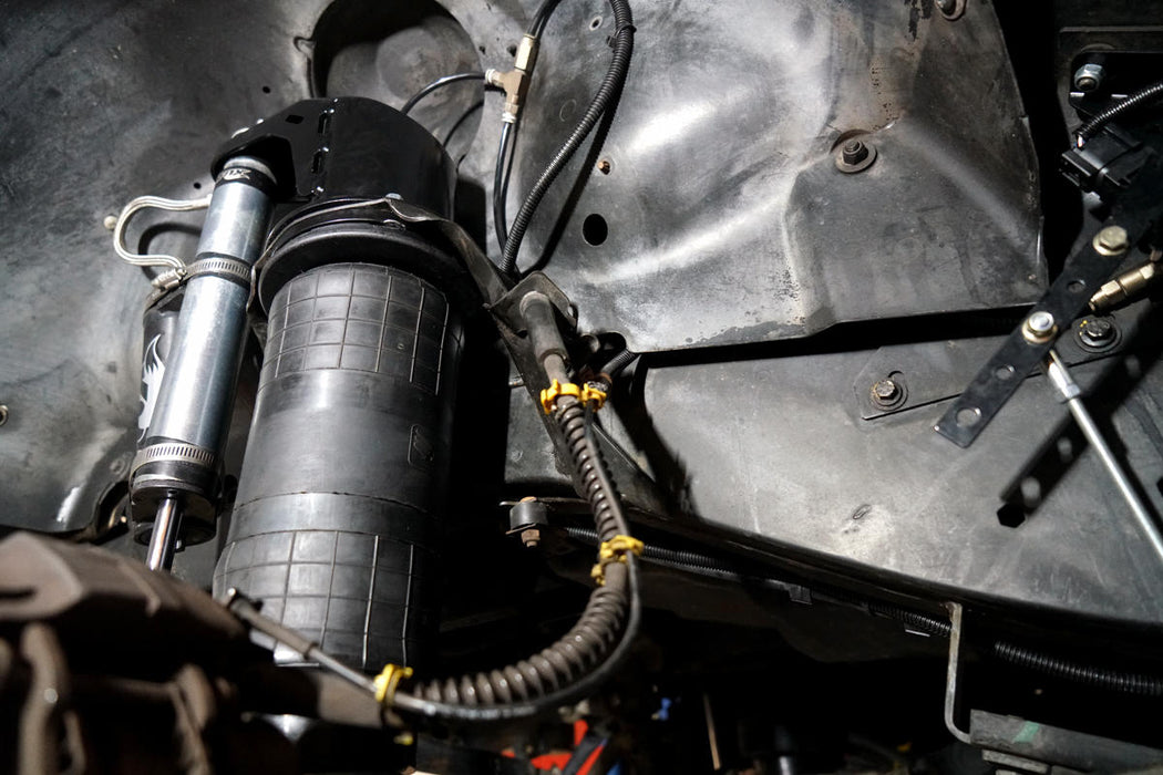Fulcrum Suspensions Full Air Suspension Kit Metric Tubing to suit Land Rover Defender 110 & 130 90-16 - standard height