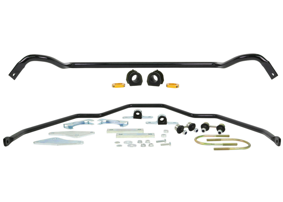 Fulcrum Suspensions Front and Rear Sway Bar - Vehicle Kit to Suit Mitsubishi Triton ML, MN 4wd