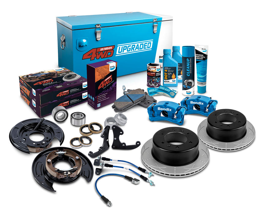 Fulcrum Suspensions Rear 2" Big Brake Upgrade Kit to suit Isuzu D-Max 2012-2020 with 15" or larger wheels, without VSC