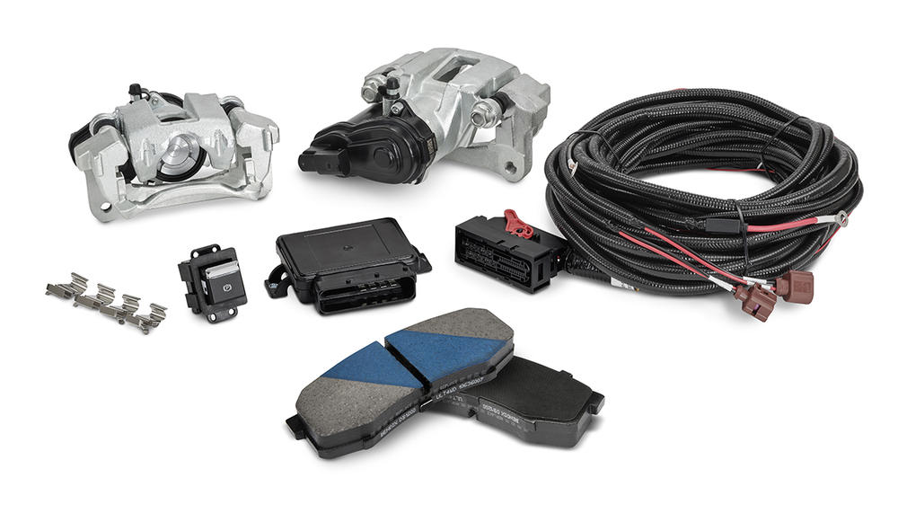 Fulcrum Suspensions Bendix Ultimate Electric Secondary Park Brake Kit to suit Toyota Land Cruiser 75, 76, 78 & 79 Series
