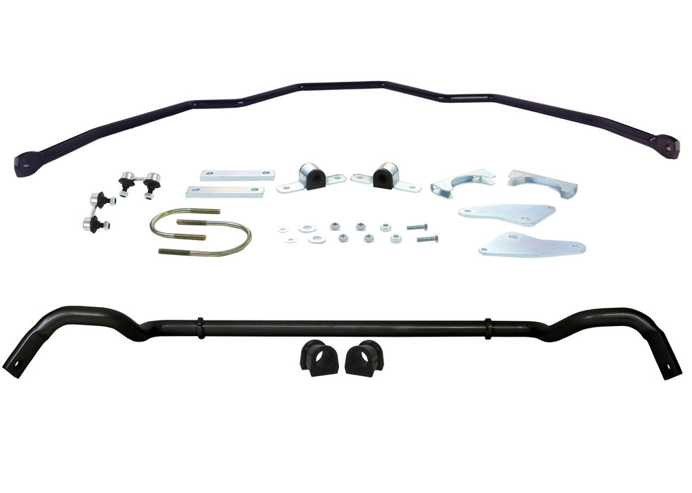 Fulcrum Suspensions Front and Rear Sway Bar - Vehicle Kit to Suit Mitsubishi Triton MQ, MR 4wd