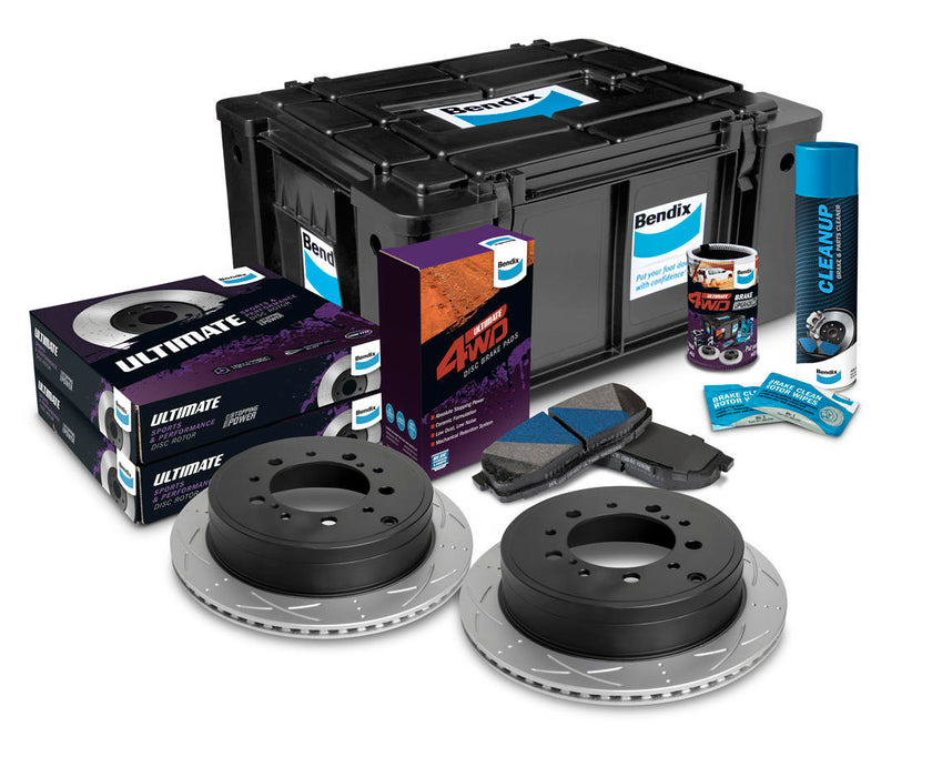 Fulcrum Suspensions Rear Brake Upgrade Kit to suit Toyota Land Cruiser 200 Series